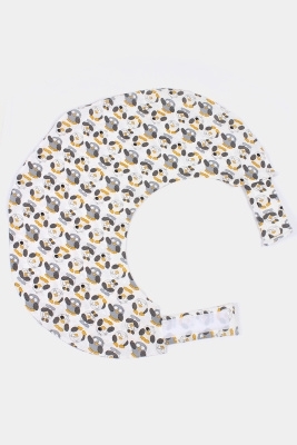 Чехол на подушку для кормления на липучке арт. ЧХ-ПД-К пингвин